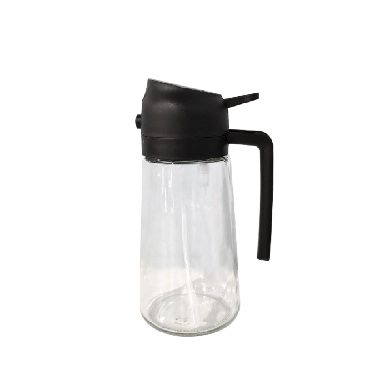 2 in 1 Olive Oil Dispenser Bottle 16oz/470ml Oil Sprayer with Stickers  for Kitchen