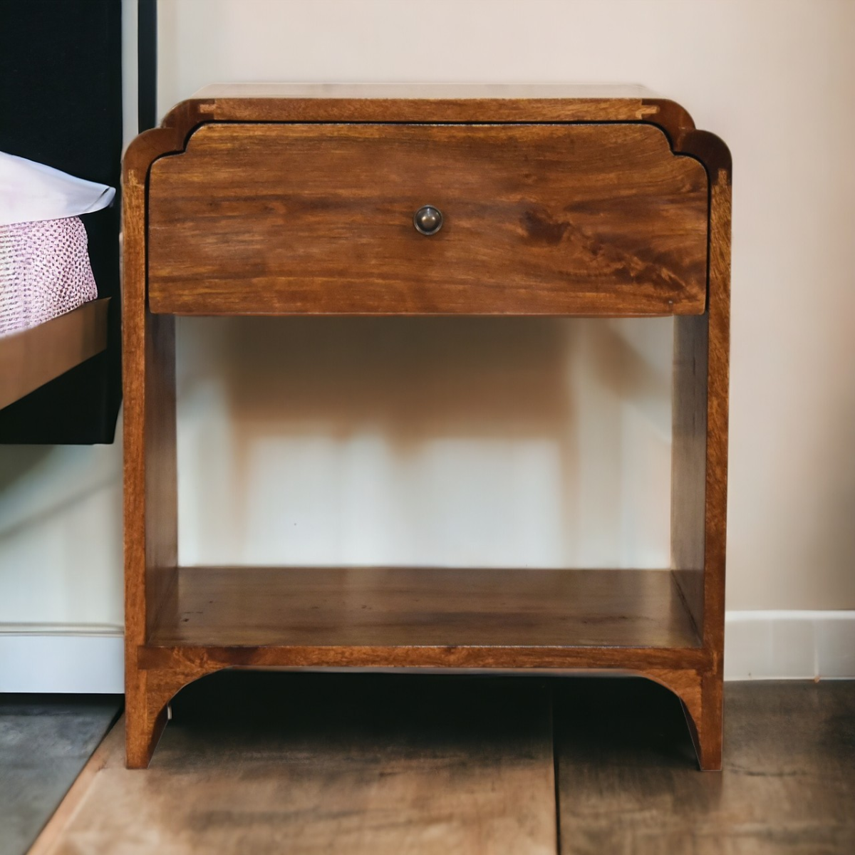 Artisan Furniture Solid Wood Newton Bedside