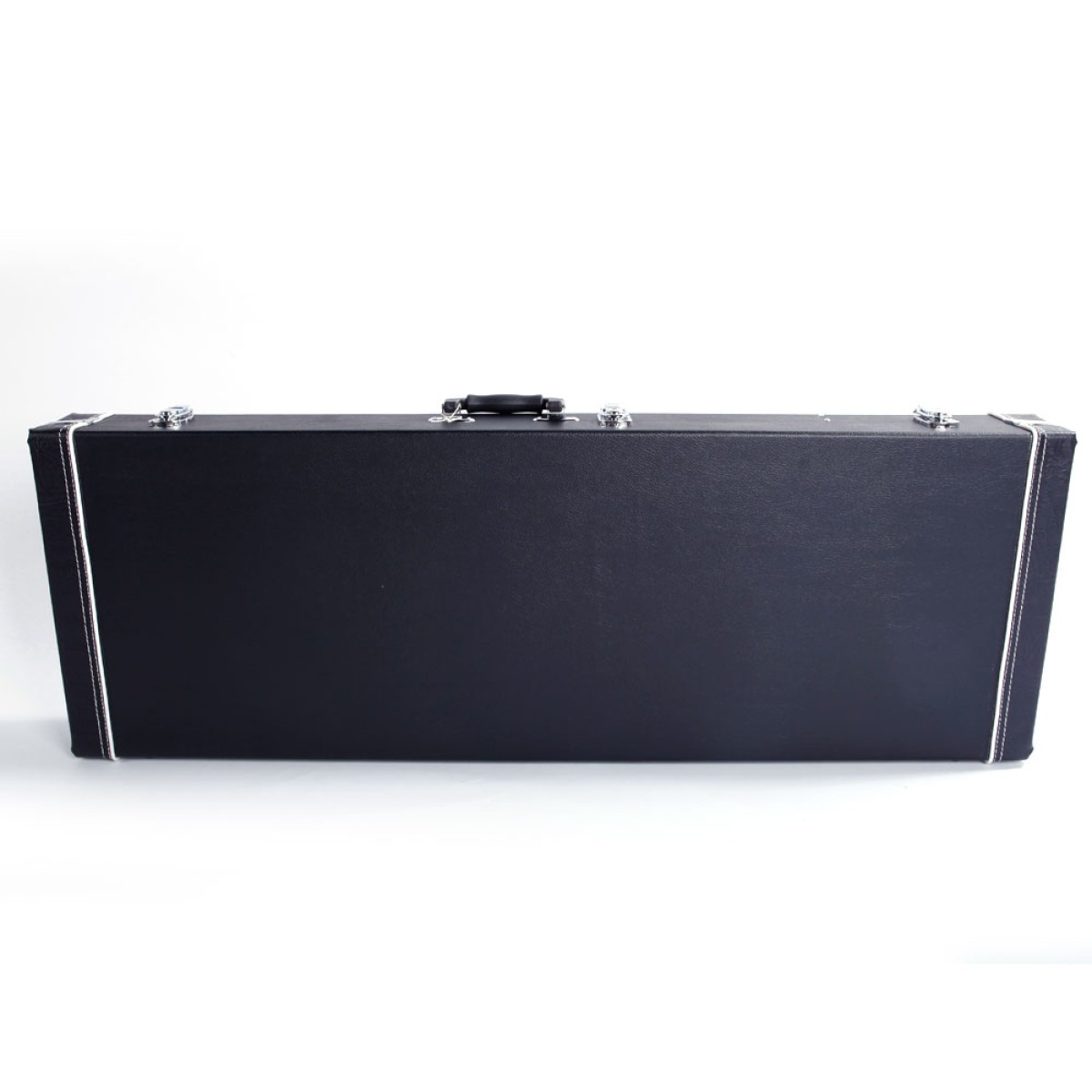 ST High Grade Electric Guitar Square Hard Case Microgroove Flat Black