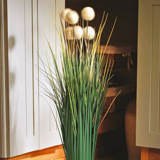 Beautiful Faux Artificial Grass Ornamental Floral Bouquet