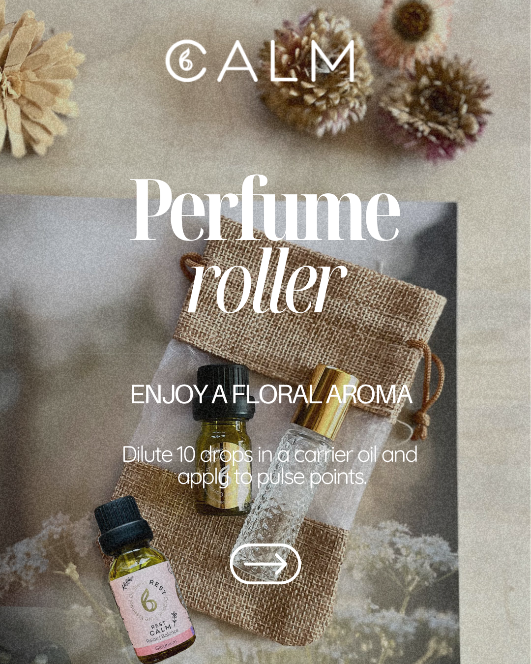 Rest Calm Pre-Blended Roller Ritual - Sleep & Hormone Balance