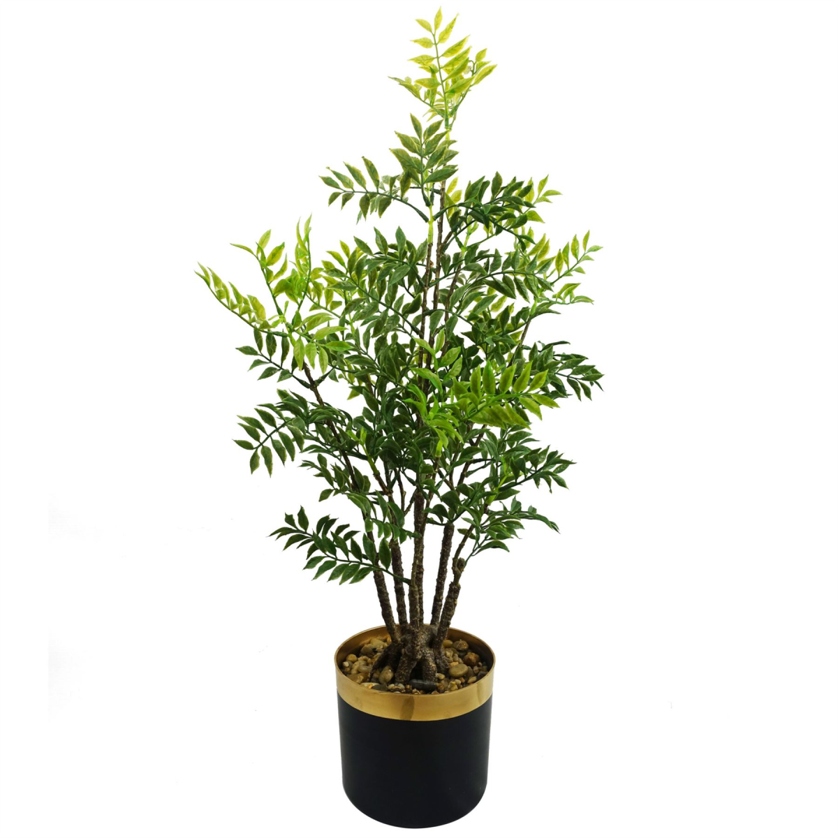 60cm Artificial Nandina Bonsai Ficus Tree