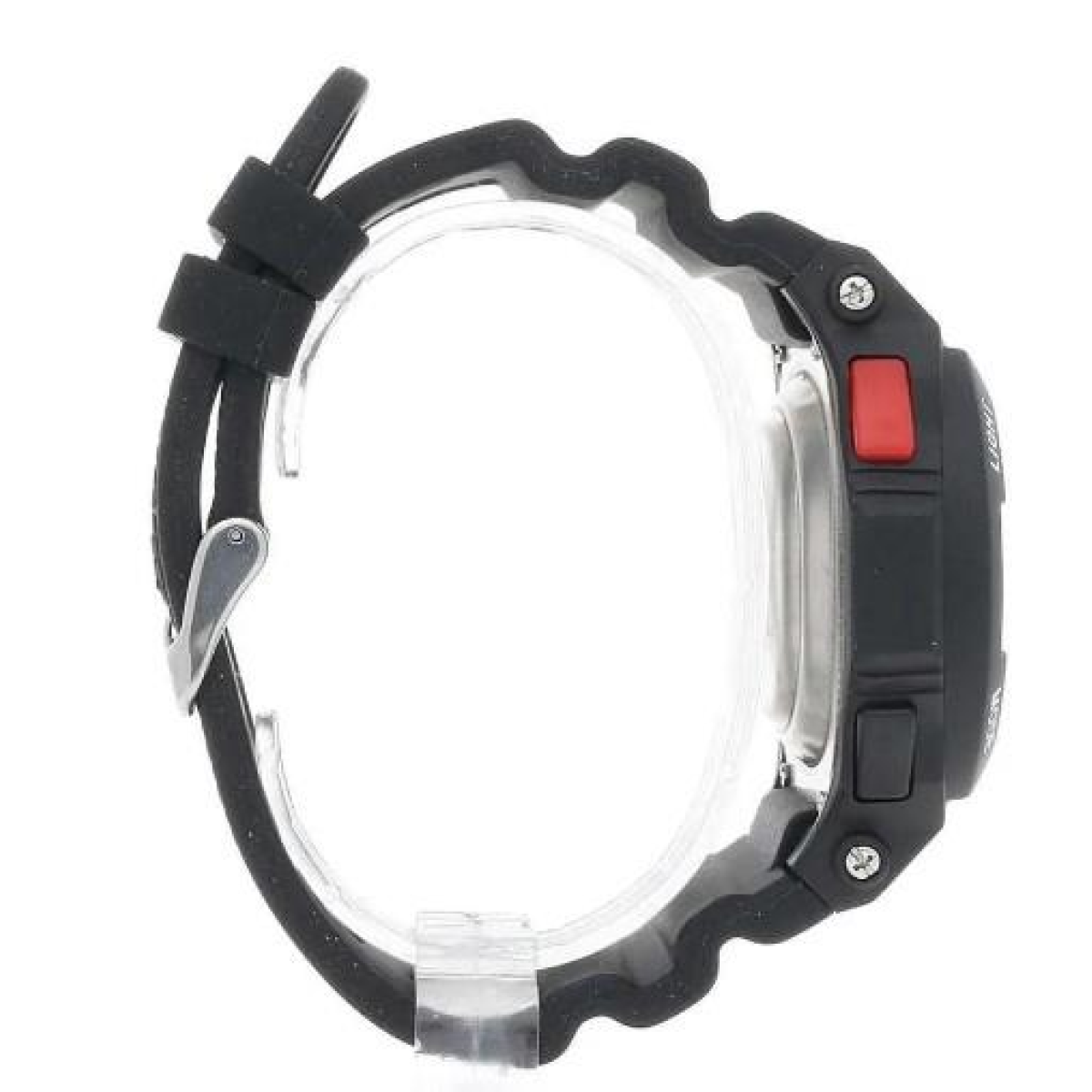 Lorus Mens Sports Chronograph Analog/Digital Black Rubber Strap Watch R2321MX9 BRAND NEW BUT NEEDS BATTERY