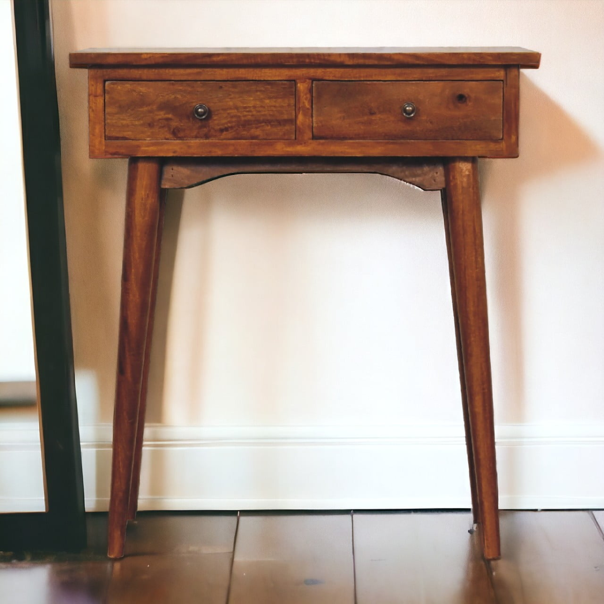 Artisan Furniture Solid Wood Mini Chestnut Hallway Console