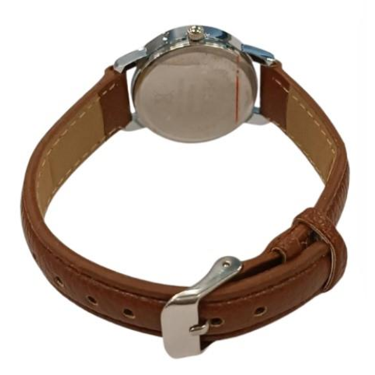 PELEX  Ladies Basic Brown Dial Brown Leather Strap Quartz Watch PLX-013-BR