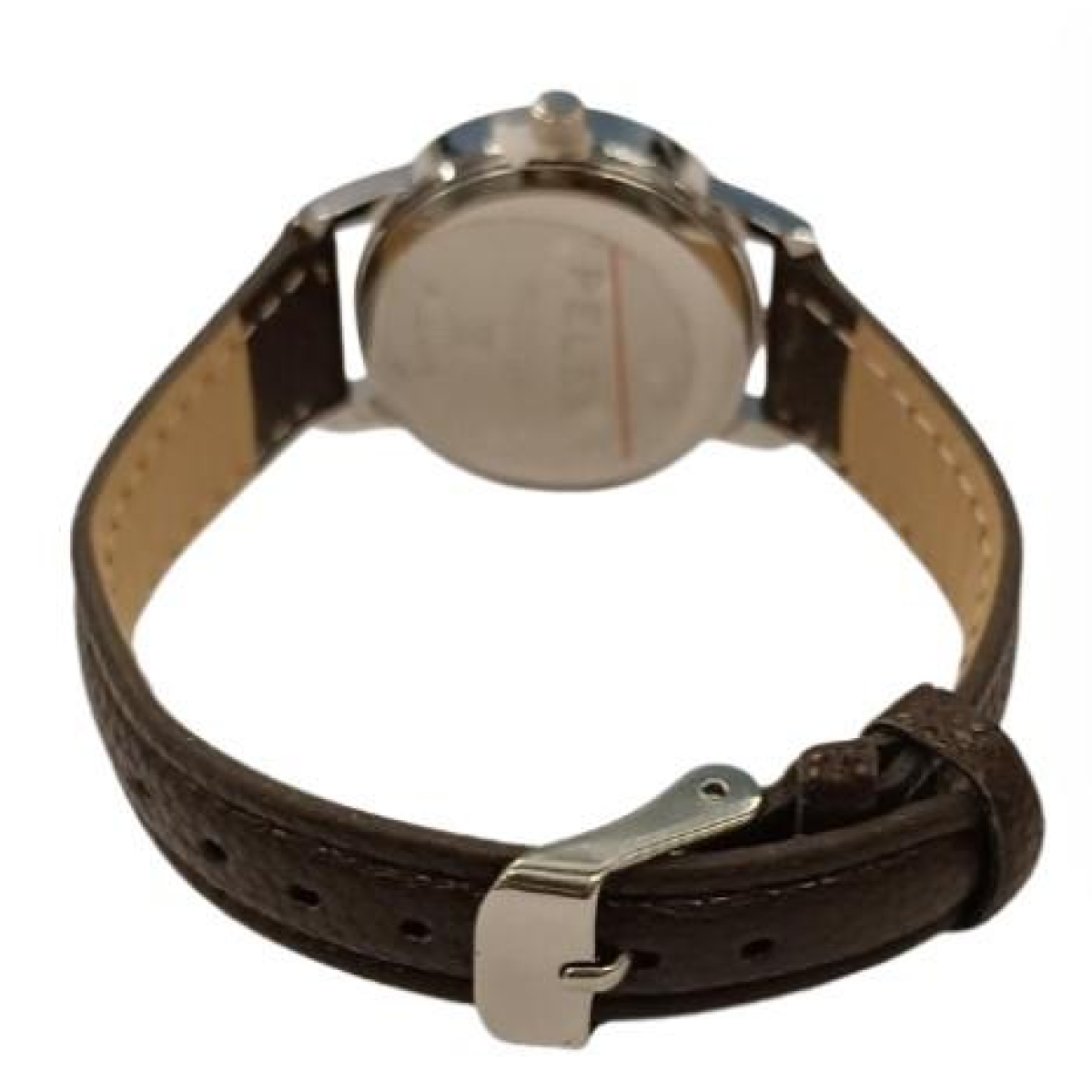 PELEX  Ladies Basic Dark Brown Dial Brown Leather Strap Quartz Watch PLX-013-DBR