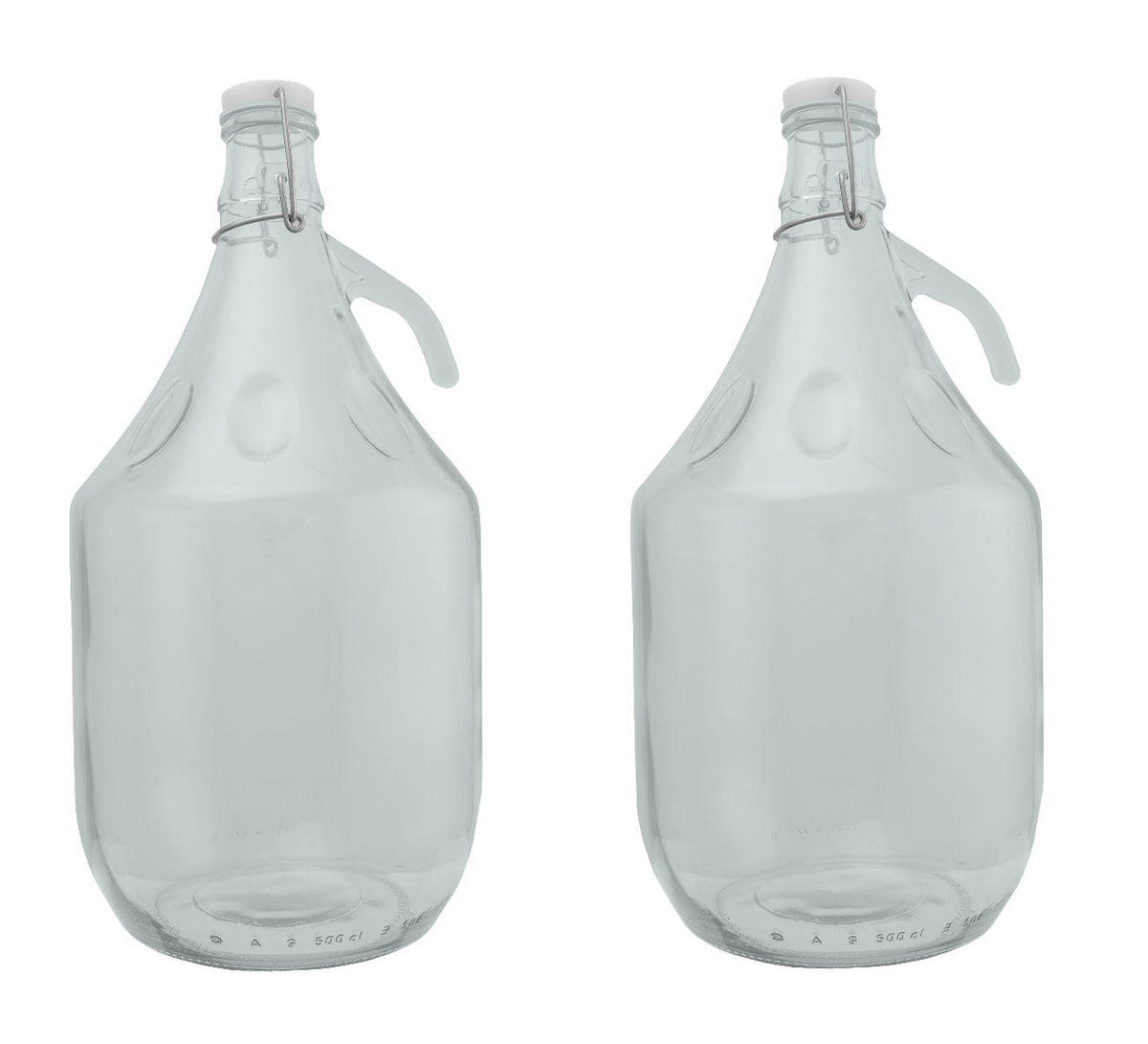Glass Demijohn 5L 4 Pack Swing Top Cap DIY Tool Accessory Home and Garden Use