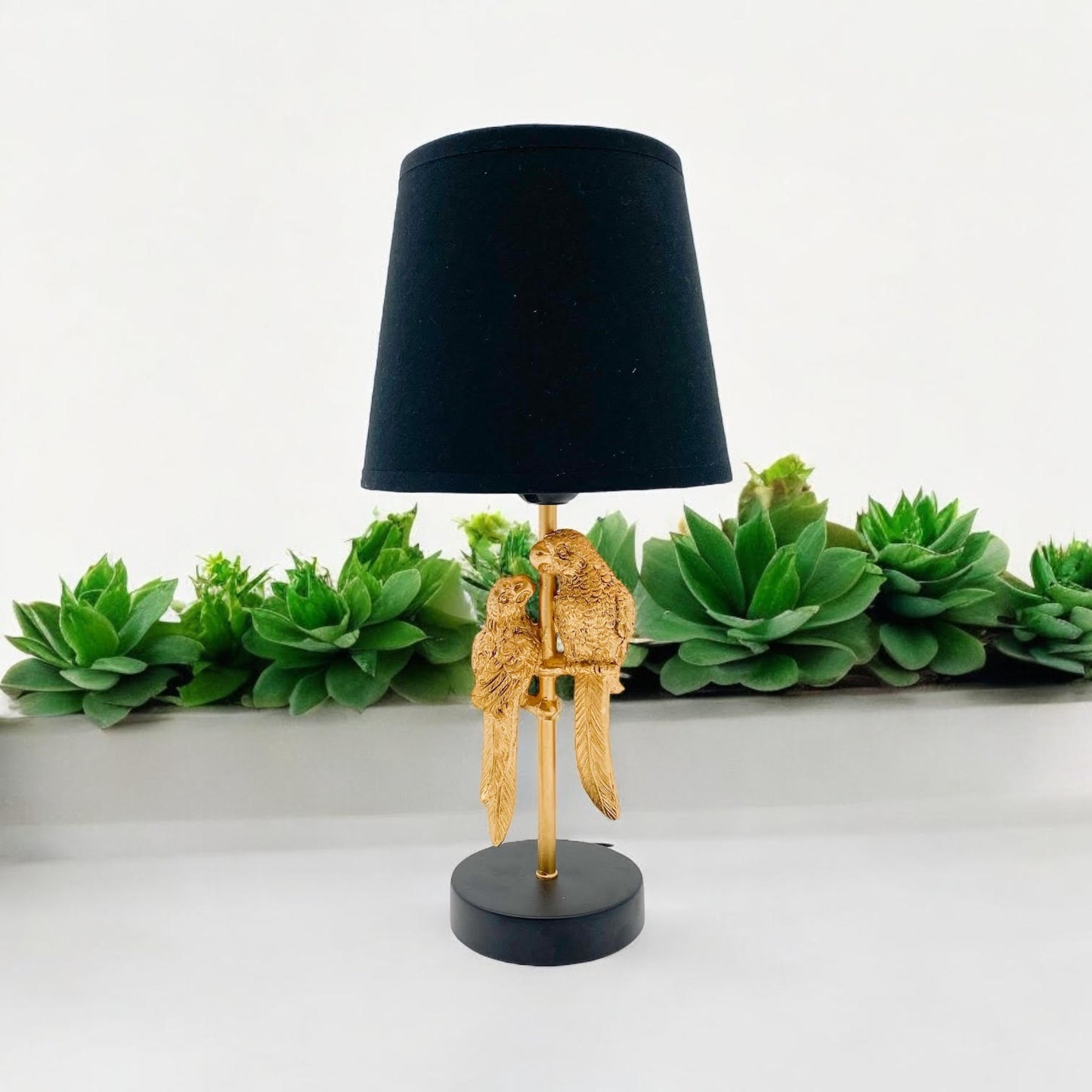 52X20X20CM TABLE LAMP 7" BLACK SHADE
