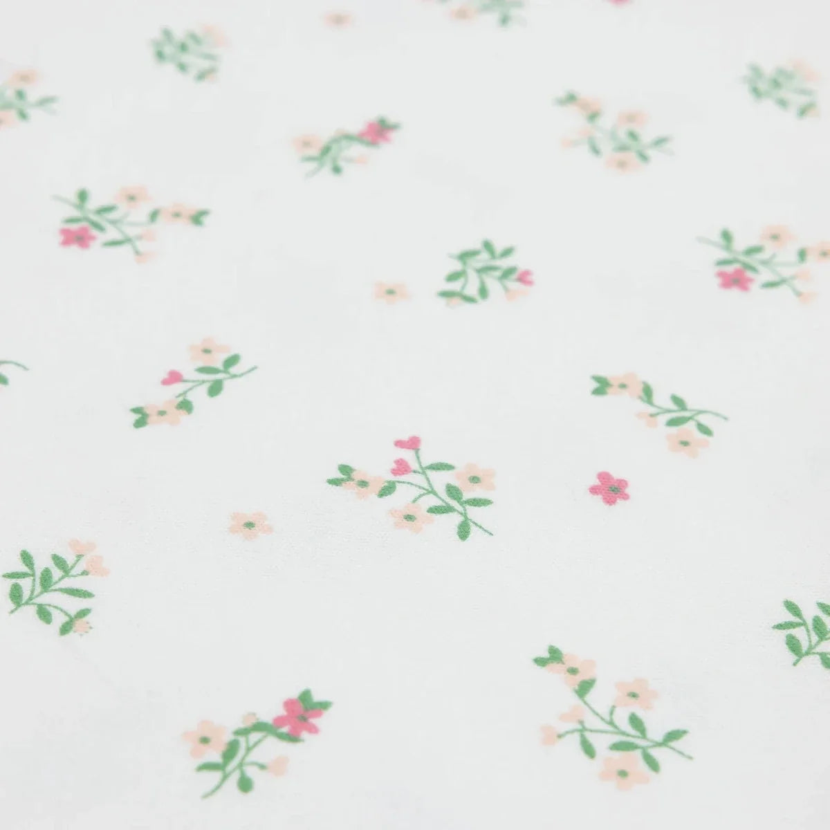 Little Dreams Floral Print Jersey Baby Blanket (80 x 90 cm)