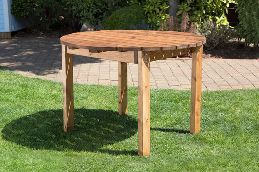 Charles Taylor Trading Small Circular Table Small Brown