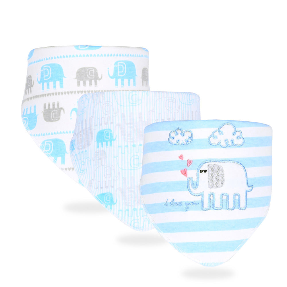 Babaro Cotton Baby Bib Towel - Absorbent Drool Cloth for Feeding
