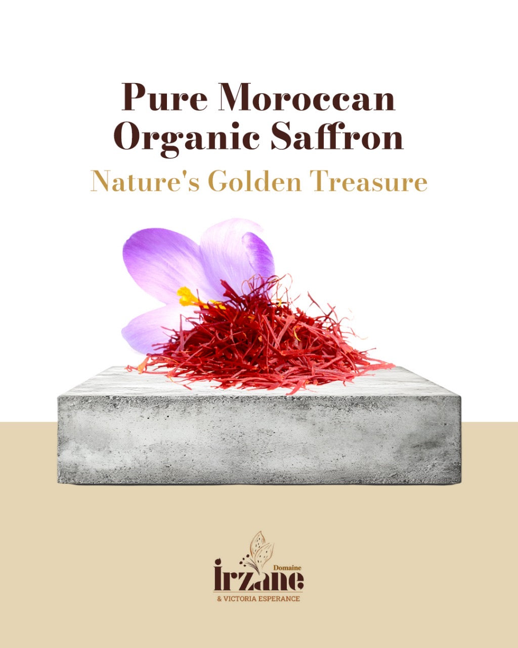Premium Moroccan Organic Saffron – Domaine Irzane