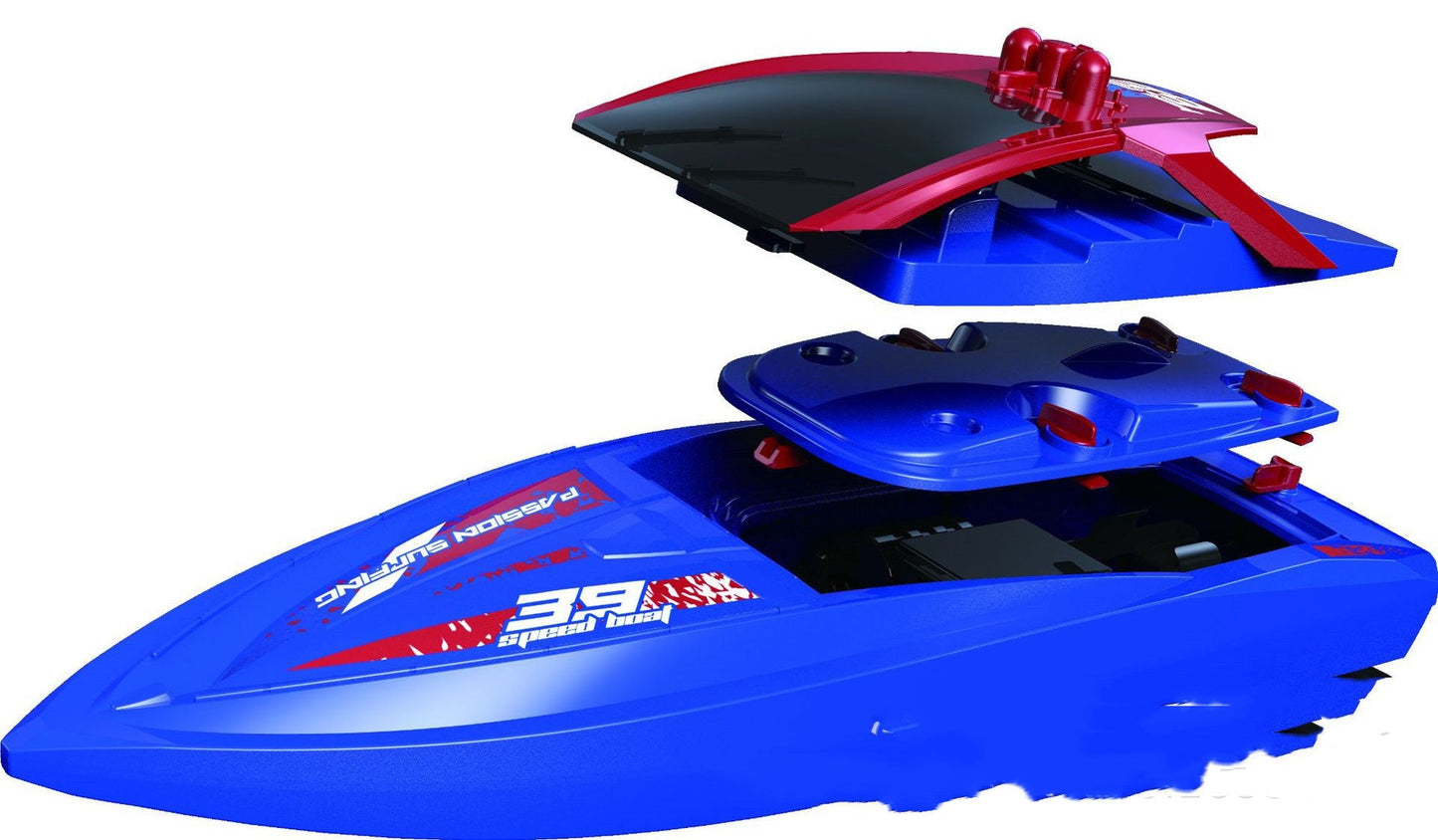 Remote Water Charging Wireless Speedboat Dual Motor