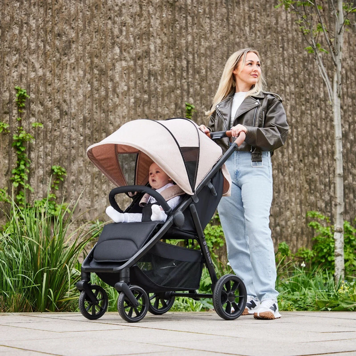 Ickle Bubba Stomp Stride Max Stroller - Desert
