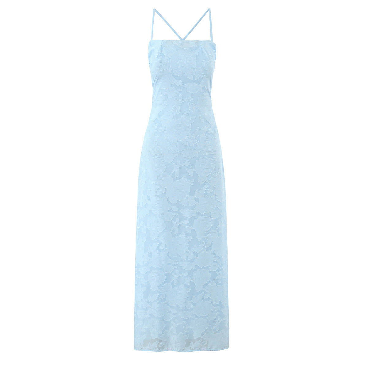 Exquisitely Beautiful Floral-cutback Strapless Evening Gown With A Stunning Resort-style Aesthetic For Women