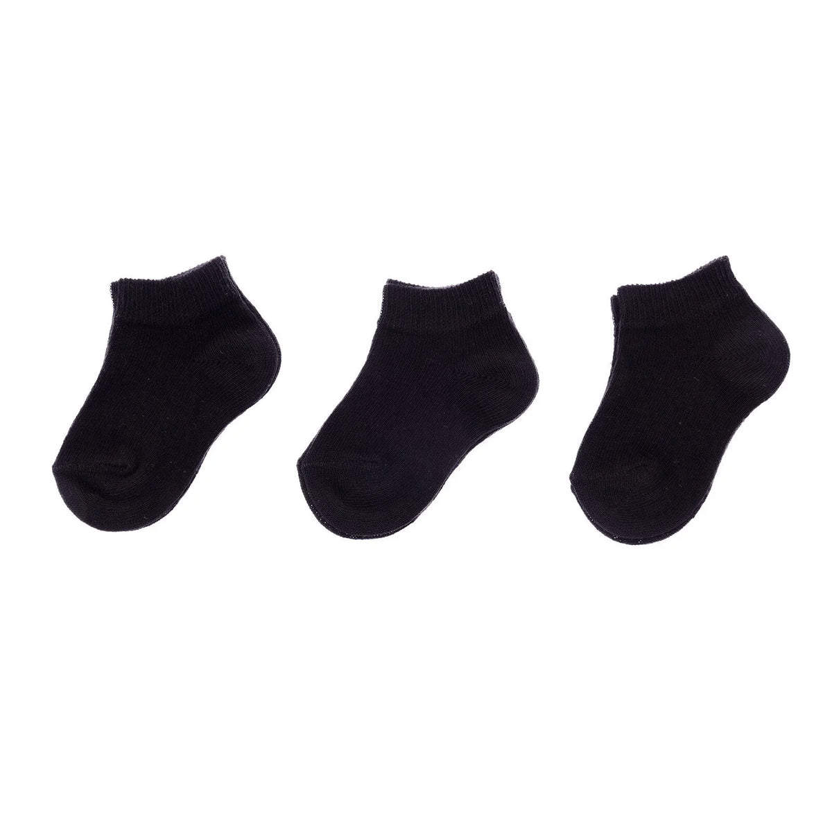 HelloBaby 3 Pack Plain Ankle Baby Socks (Newborn to 4-5 Years)