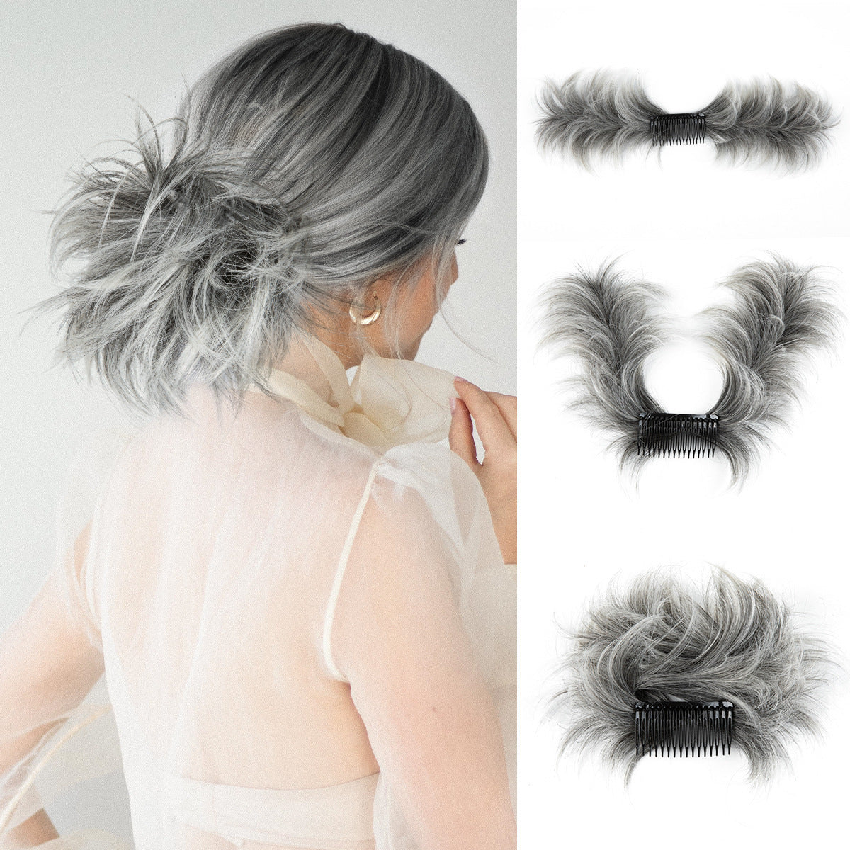 European And American Wig Set Women's Adjustable Grip