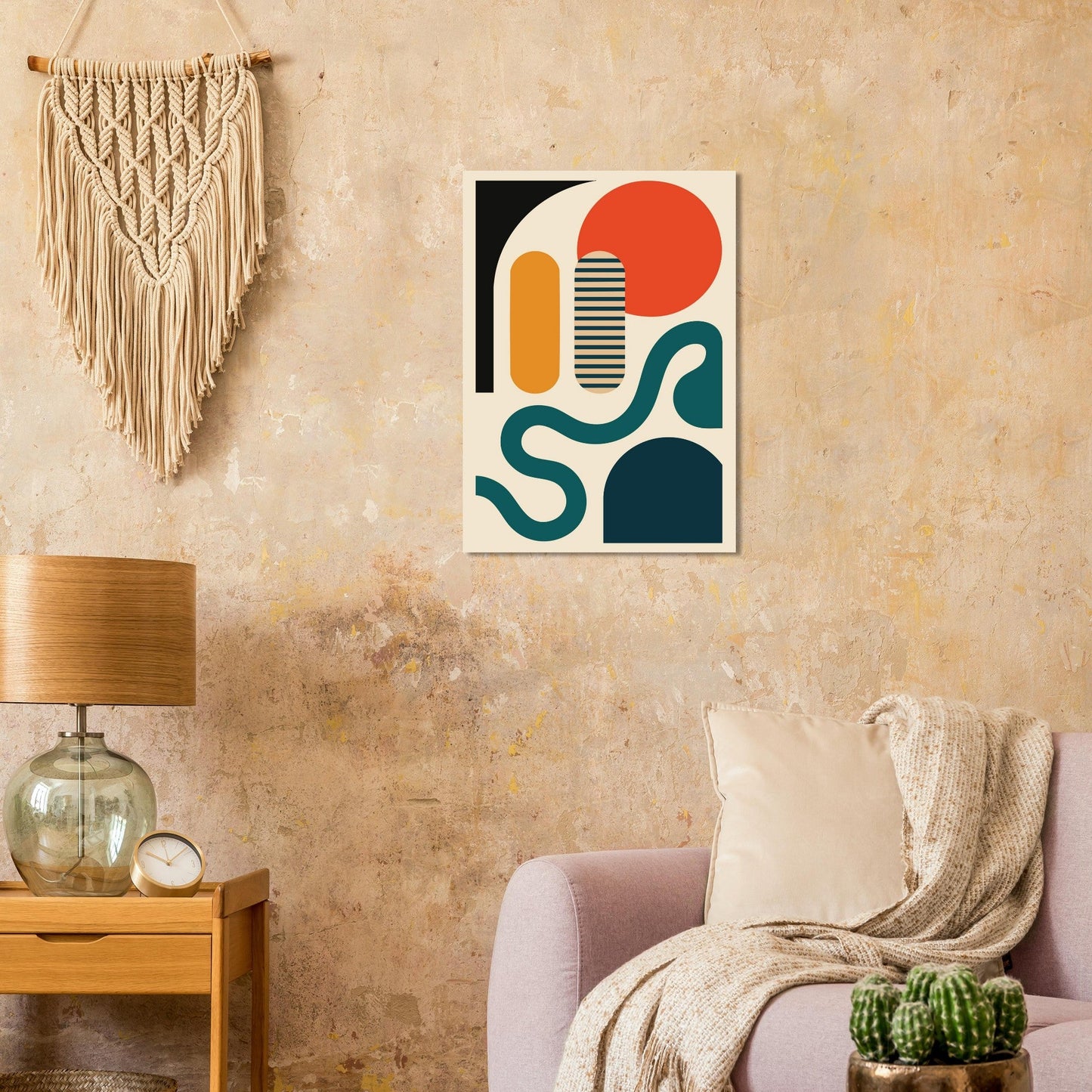 Abstract Bliss - Premium Matte Paper Poster