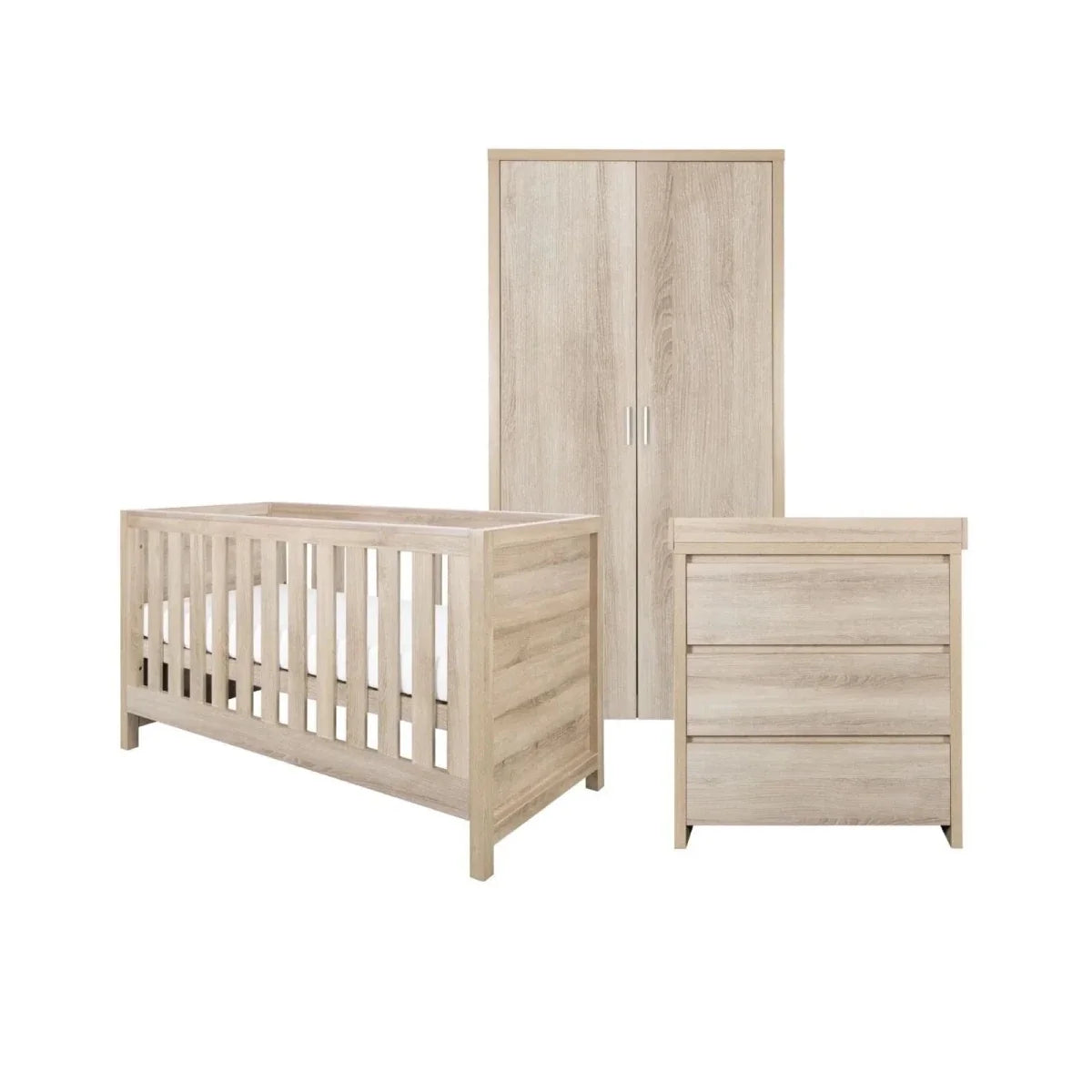 Tutti Bambini Modena 3 pcs Room Set - Oak