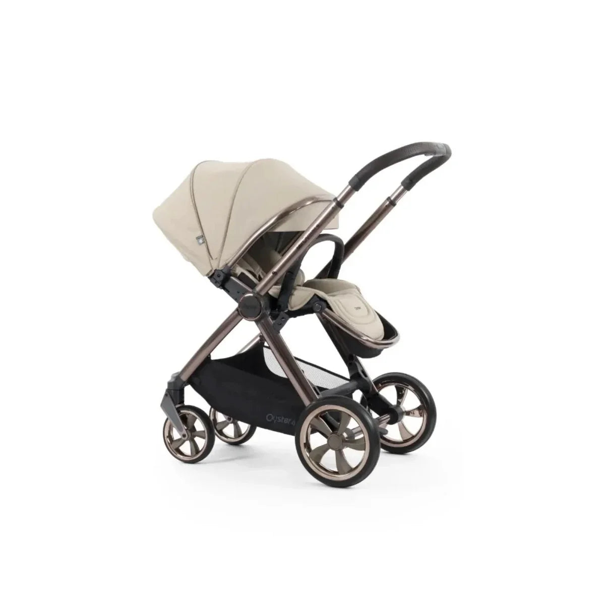Oyster 4 Single Stroller - Buttermilk