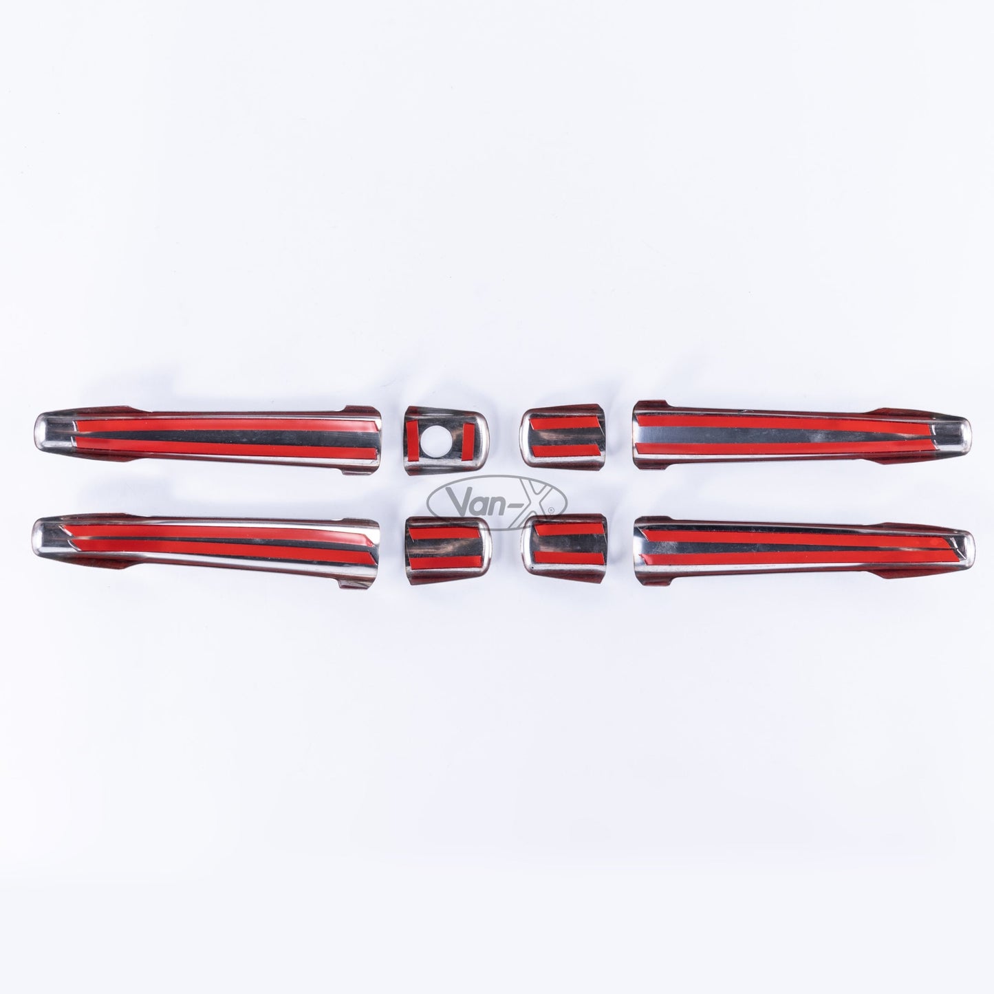 For VW Crafter Exterior Door Handle Covers Mirror Finish Stainless Steel (4PCS) | Van-X