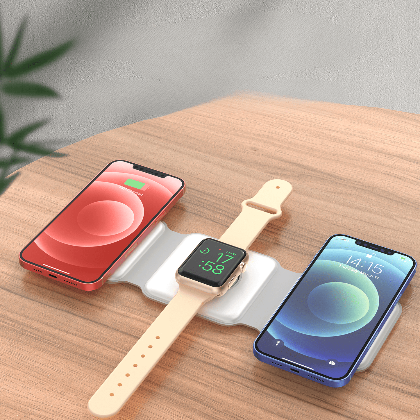 3-in-1 Magnetic Wireless Charger