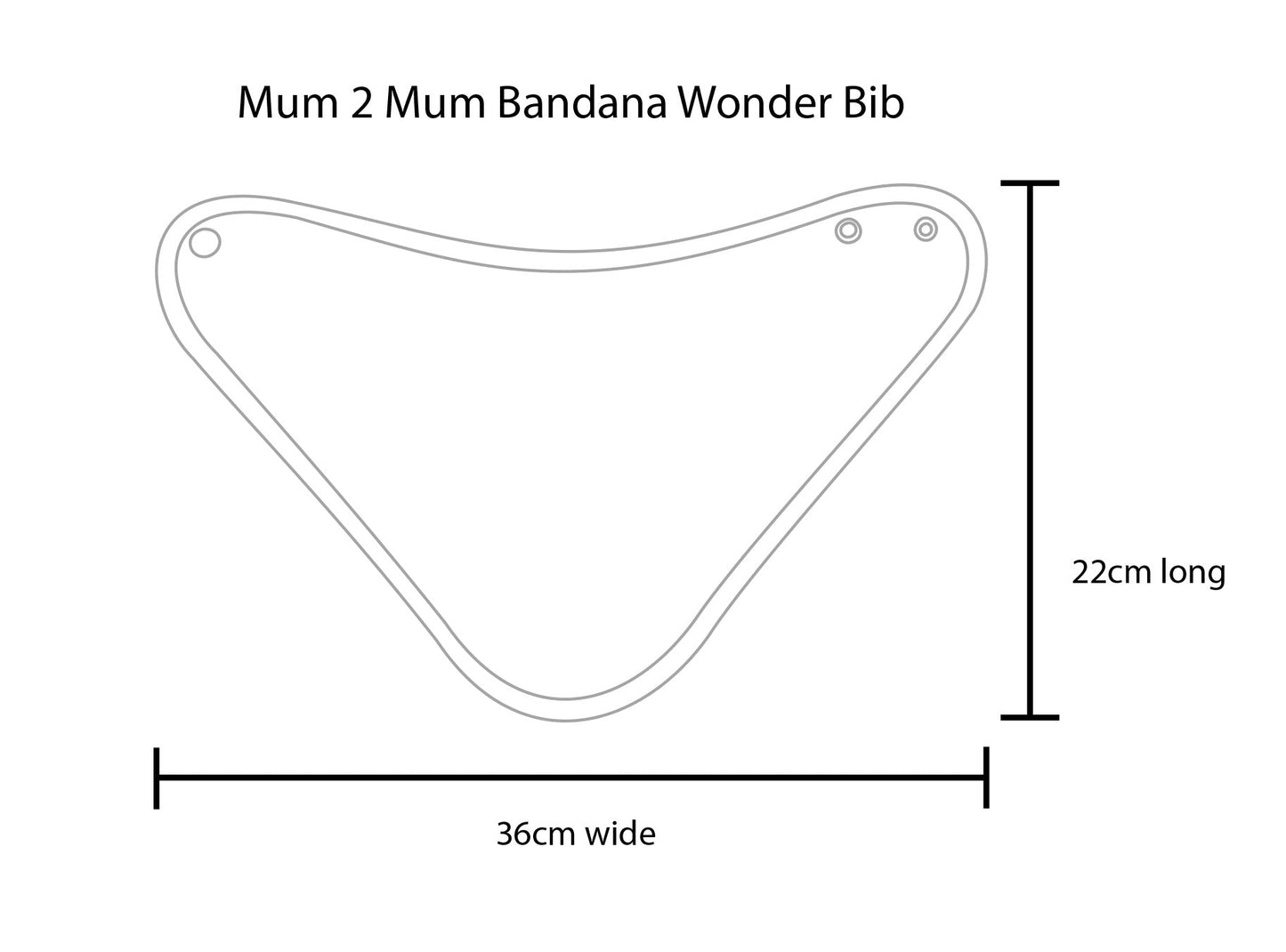 3 PACK - Mum 2 Mum Bandana Style Wonder Bibs - Red / Lime / Teal