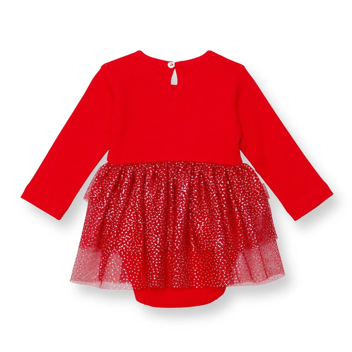 HelloBaby Long Sleeve Baby Bodysuit Dress (1-3 Months to 12 Months)