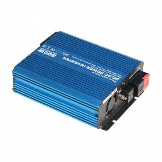 300W 12V pure sine wave power inverter 230V AC output, with powerful USB charging port