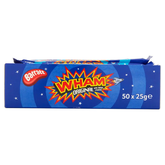 50 x Barratt Wham Original With Sour Crystals 25G