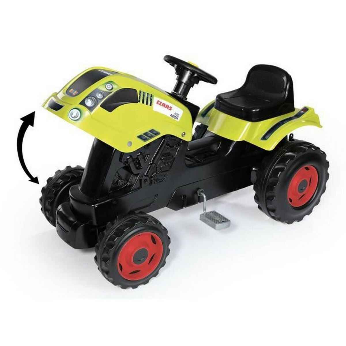 Pedal Tractor Smoby Claas Pedal Ride on Tractor Yellow