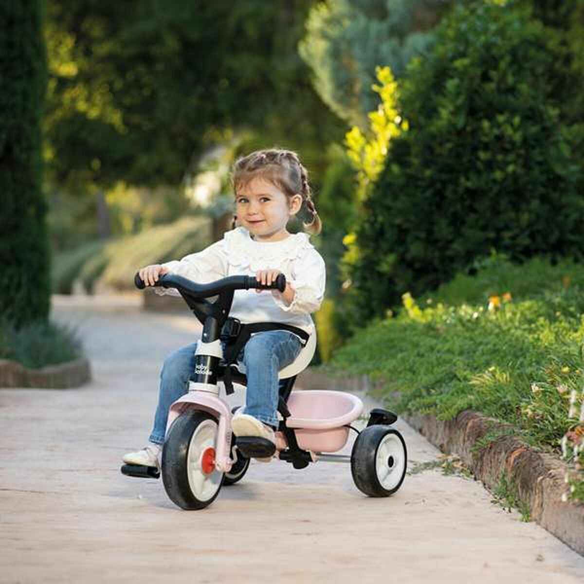 Tricycle Smoby Paseo para bebés Pink