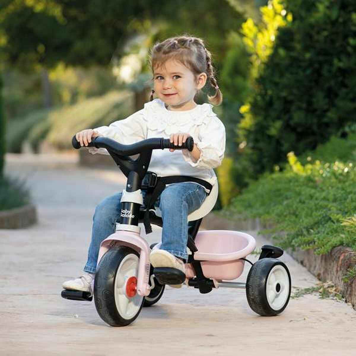 Tricycle Smoby Paseo para bebés Pink