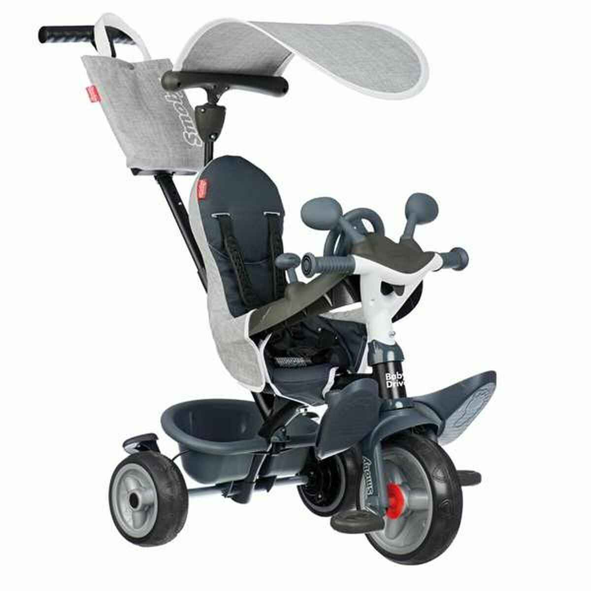 Tricycle Smoby Baby Driver Grey