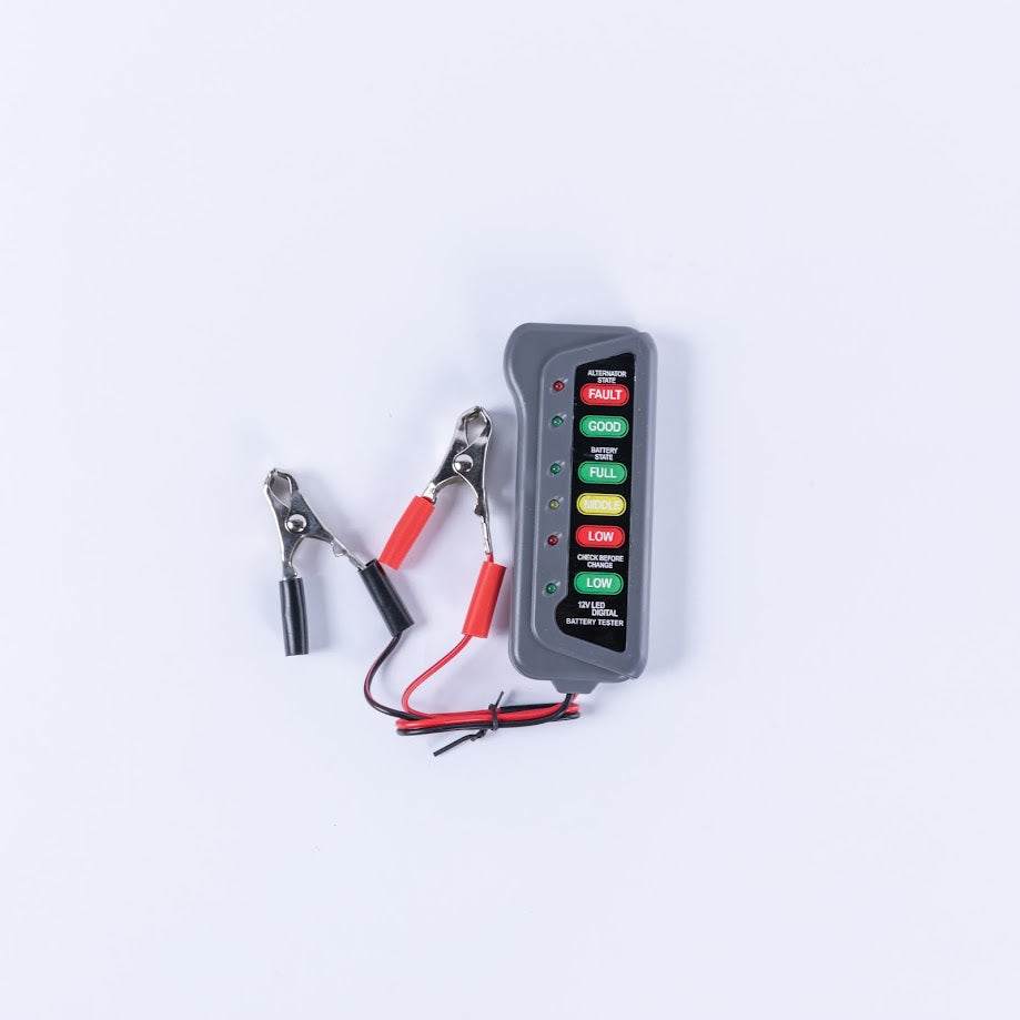 VAN-X 12V Battery Tester for Vans, Campervans, Motorhomes & Vehicles