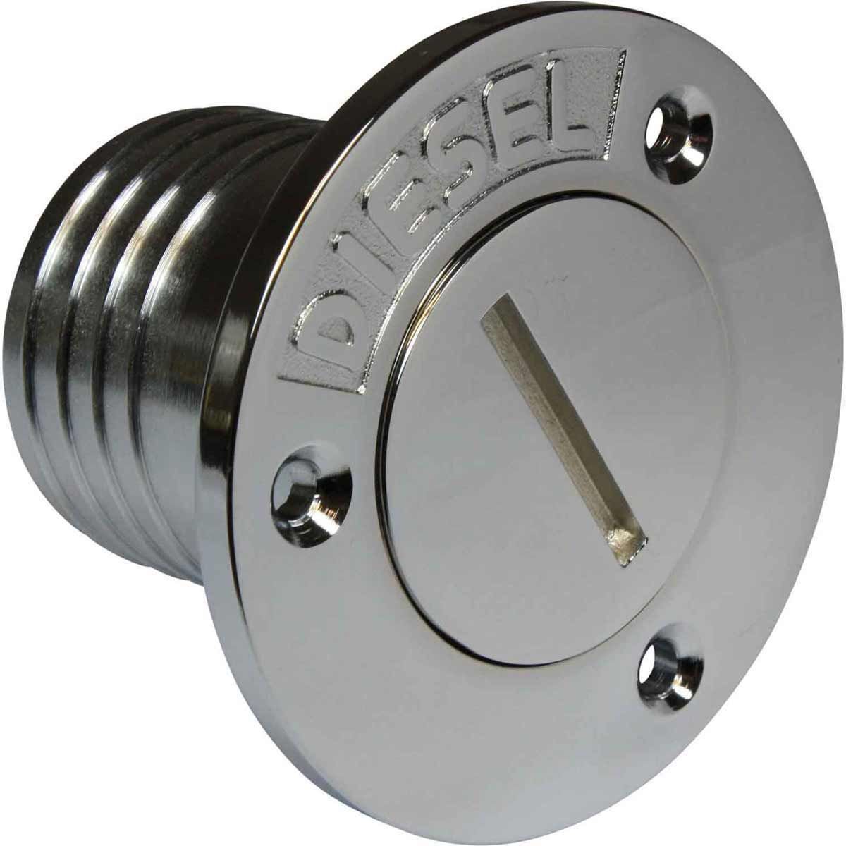 Maestrini Chromed Brass Diesel Deck Filler (38mm Hose) 305015