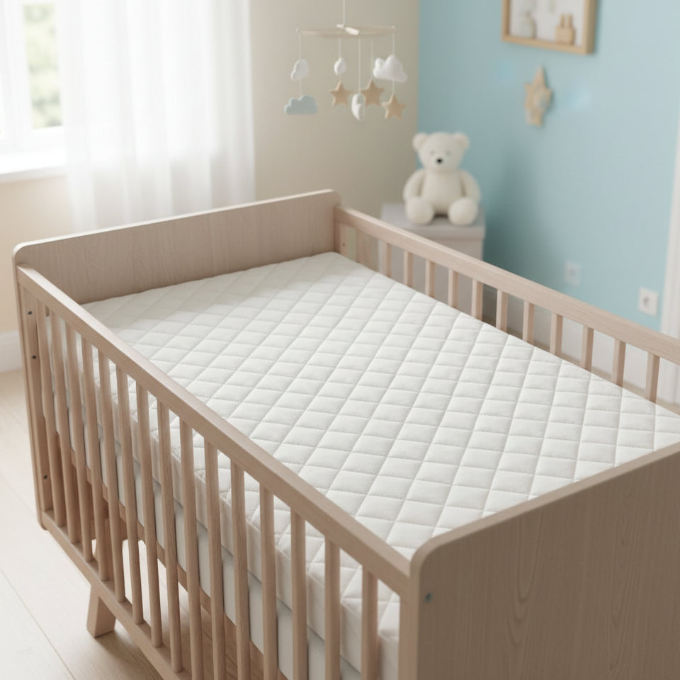 Luxury Air Flow Spring Interior Cot Bed Mattress 140 x 70 cm