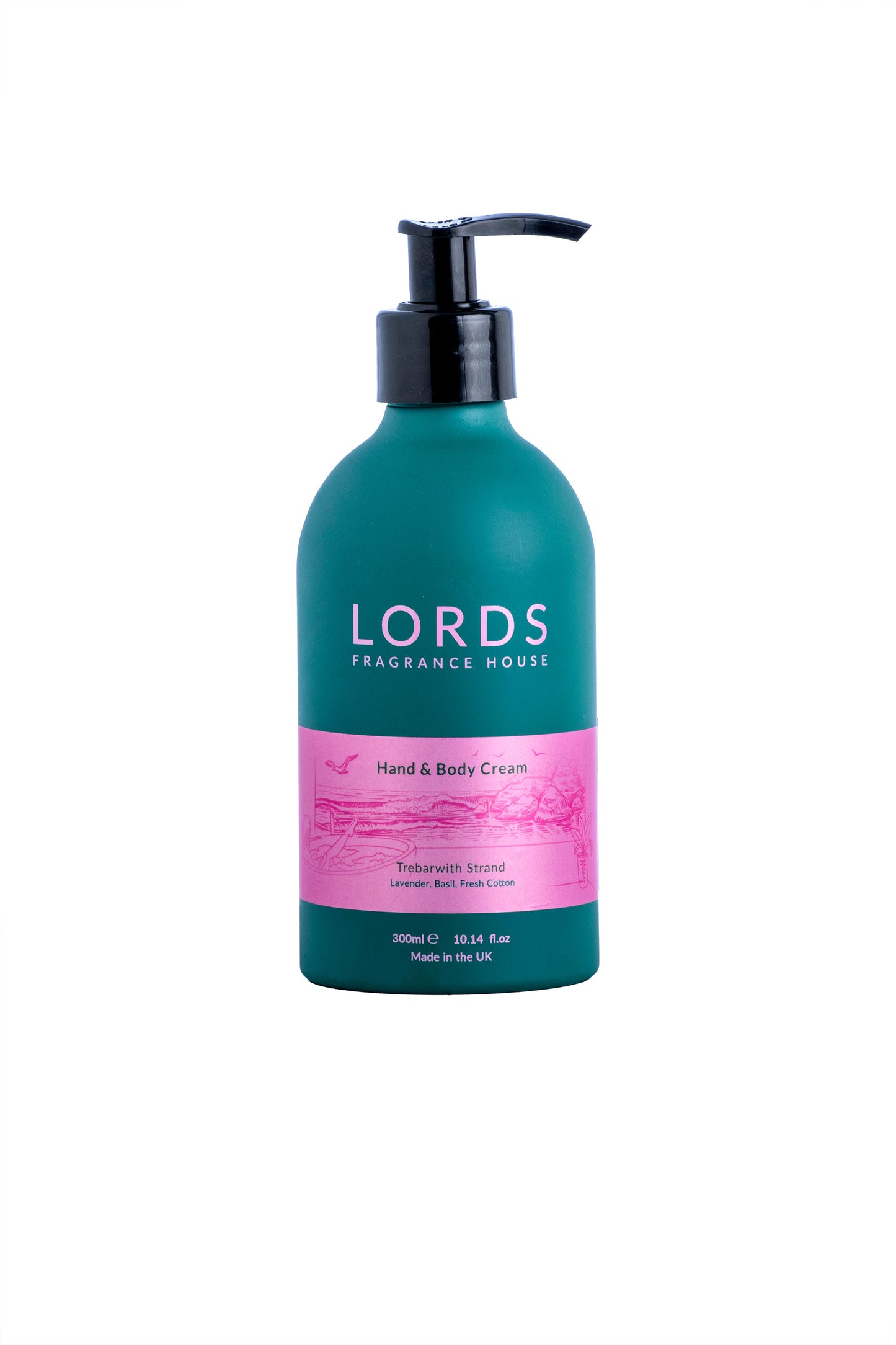 Hand & Body Cream, Green, Rinse & Repeat Aluminium Bottle