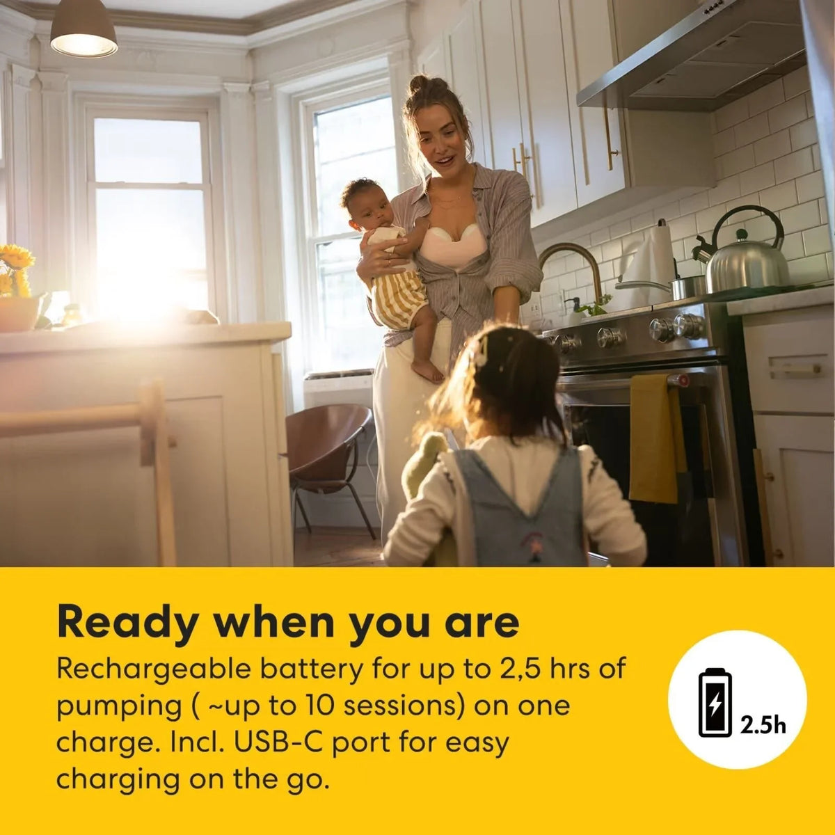 Medela Motion InBra Single Electric Wearable Breast Pump