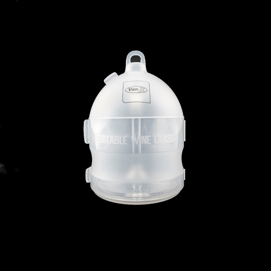 VAN-X BPA-Free Plastic Wine Glass | Portable, Travel-Friendly, Lightweight & Durable