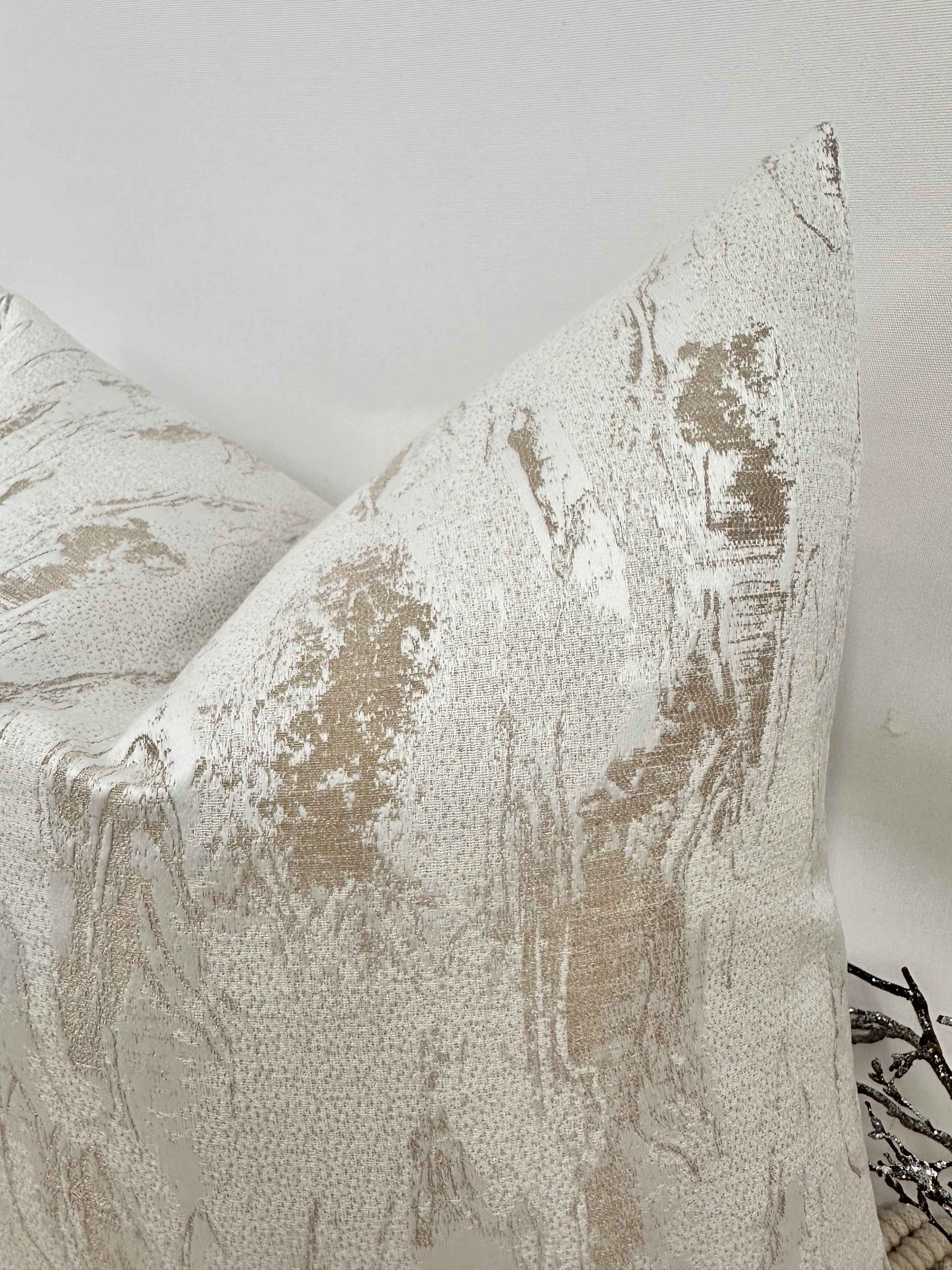 The Couture Cushion - The Ivory Zanella - Style No. 44b