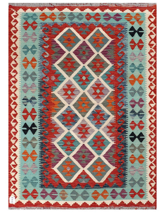Maimana Afghanistan Kilim Rug - 172 x124 cm