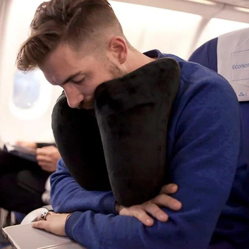 LuxeCloud Travel Neck Pillow – Comfort On-the-Go