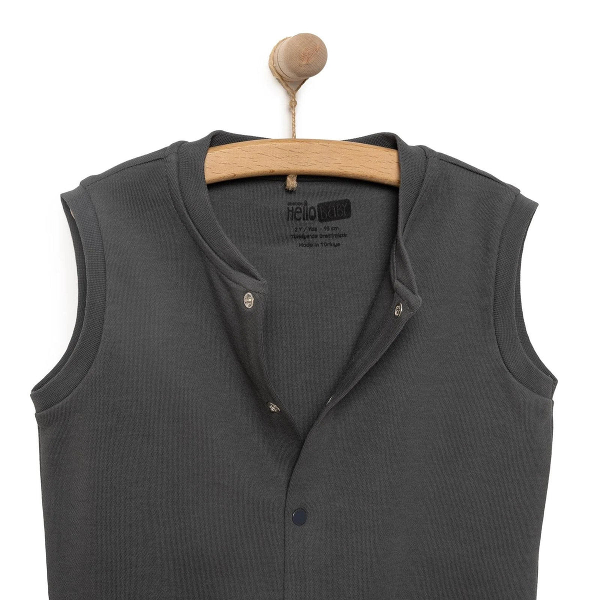 HelloBaby Peter Pan Collar Interlock Baby Gilet (3 Months to 4 Years)