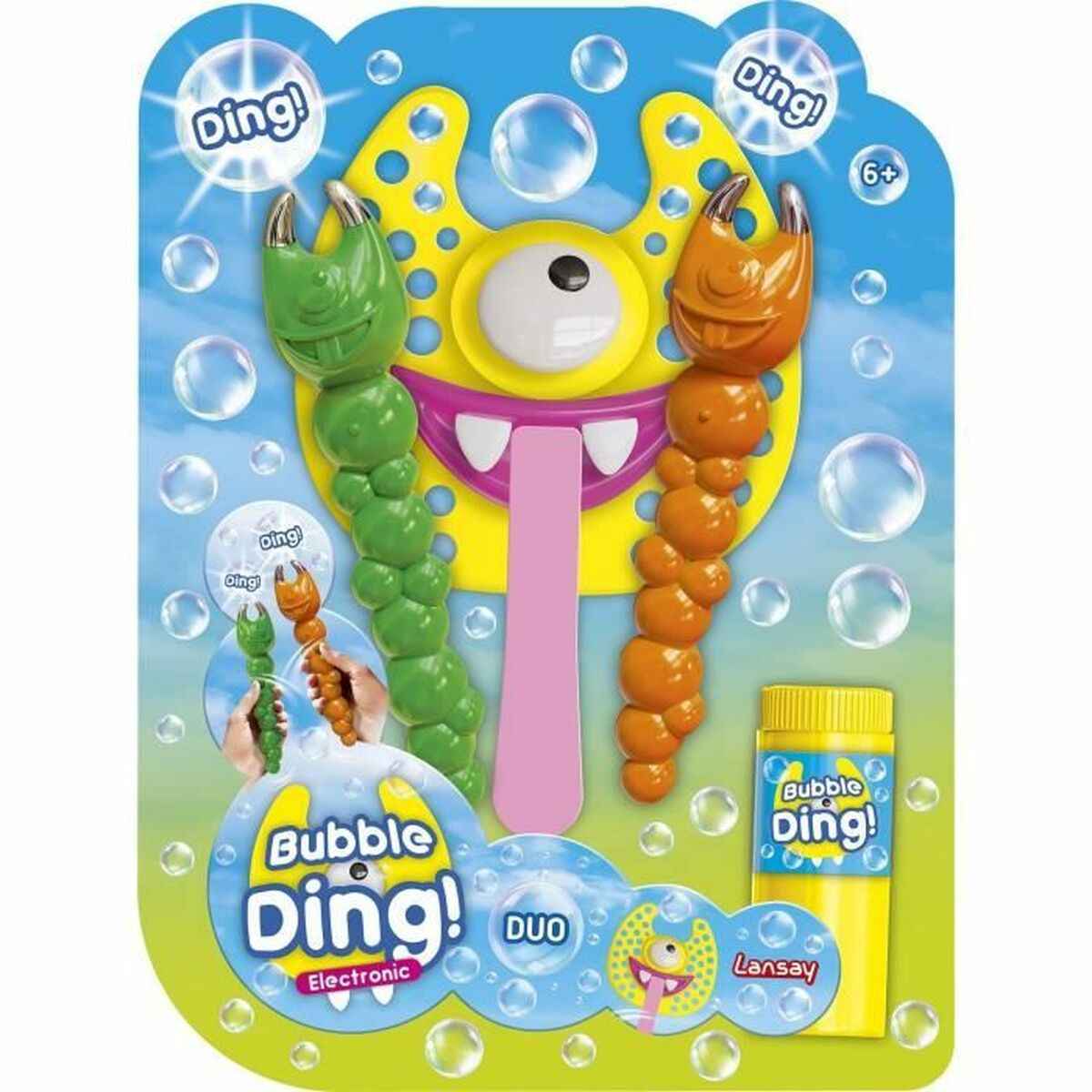 Bubble Blowing Game Lansay Bubble Ding Duo Electronic