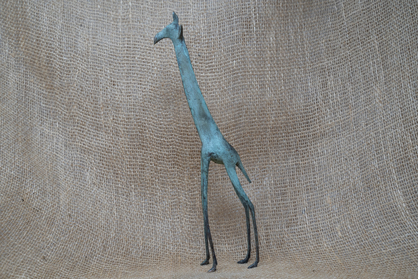 Bronze Giraffe - Chad 31cm.1