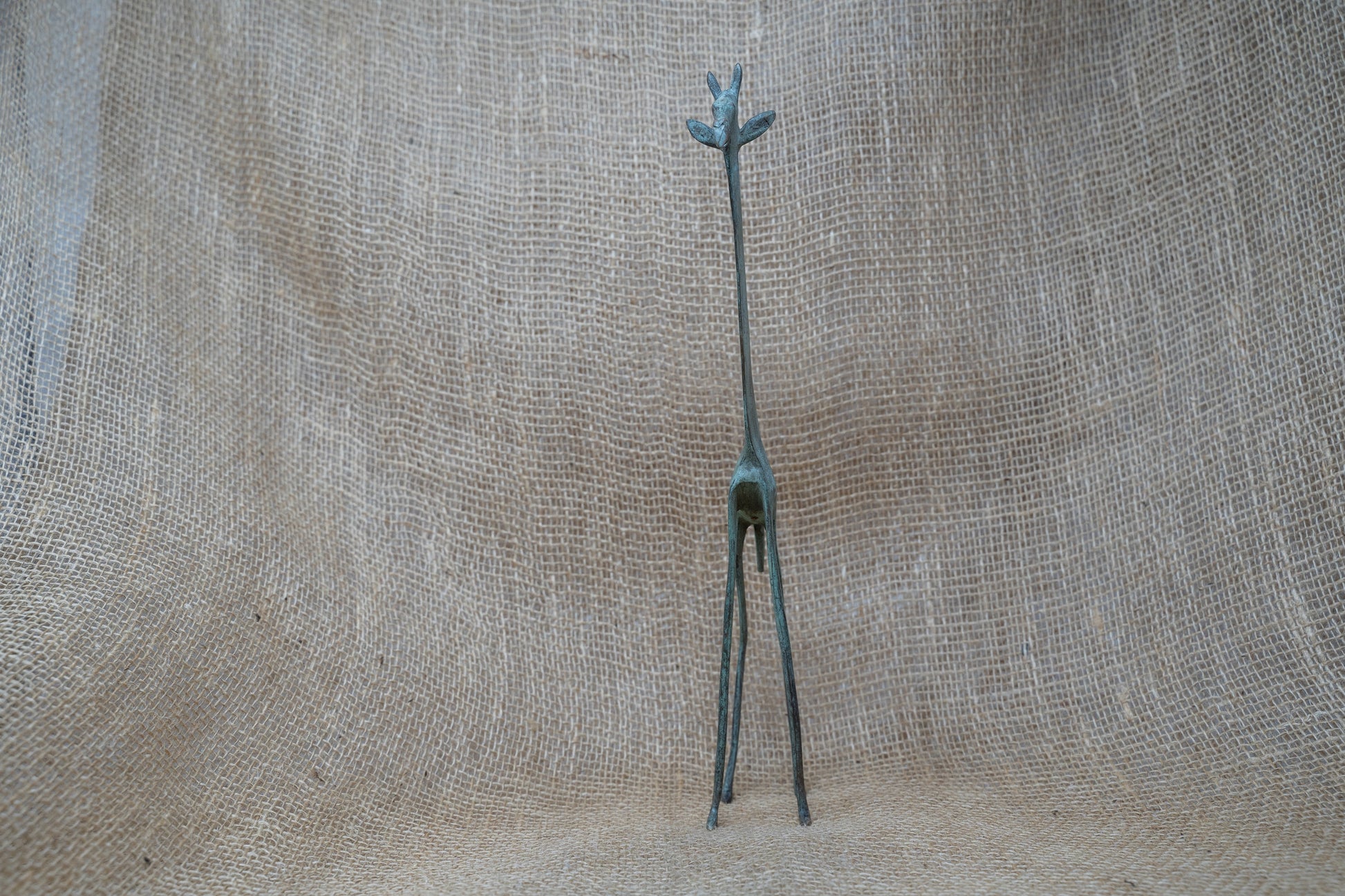 Bronze Giraffe - Chad 31cm.1