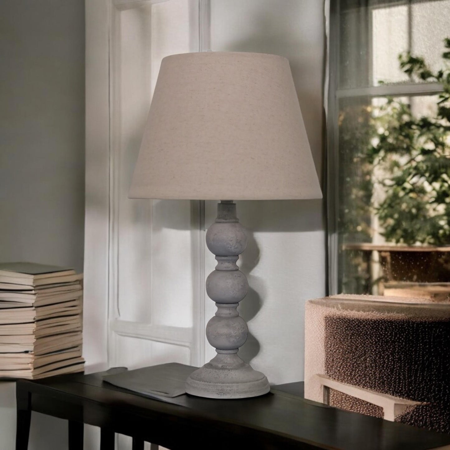 43CM LAMP AND SHADE