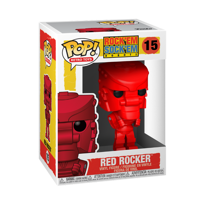 Funko POP! Retro Toys - Mattel Rock'Em Sock'Em Robots