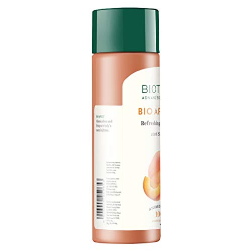 Biotique Apricot Body Wash 190ml - Refreshes, Brightens, All Skin Types